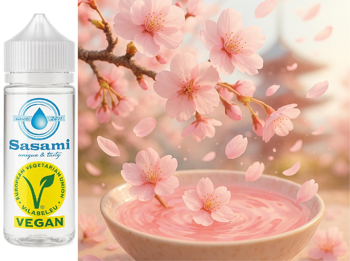 Japanische Kirschblüte - Sakura Aroma Konzentrat - Vegan - Sasami - 100ml