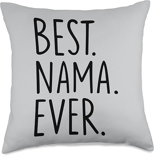Miniatura 4 de Gifts For Nama Best Nama Ever Throw Pillow, 16x16, Multicolor