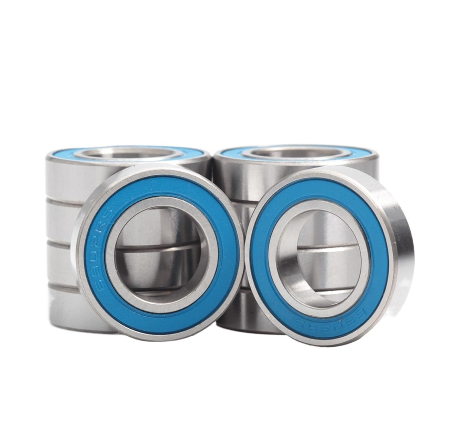 VSPPJYFG Bimetal Seal Shield Micro deep Groove Bearing 10pcs 6902-2RS 15x28x7mm ABEC-3 Electric Ball Bearings Blue Sealed