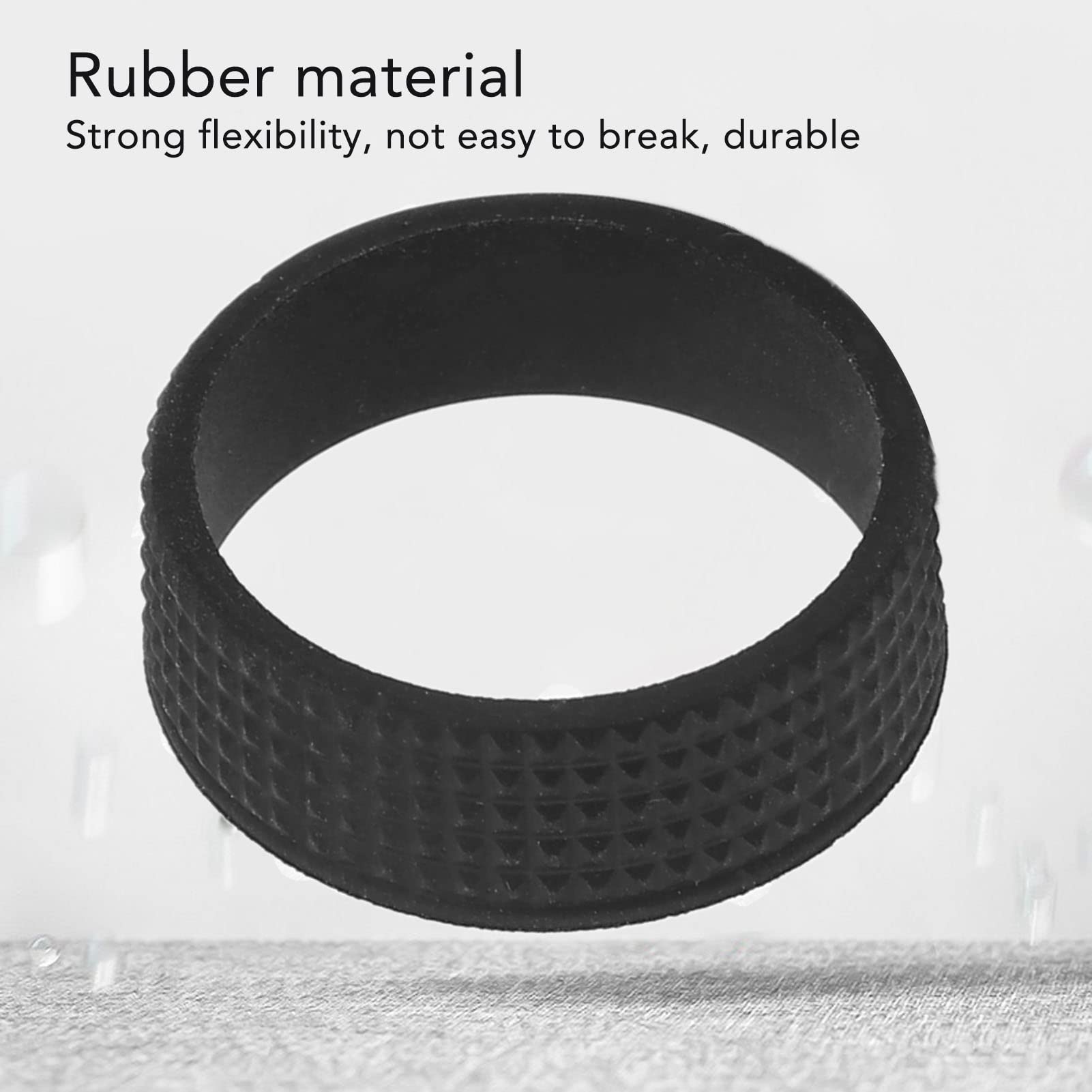 Gummi-Einstellrad-Ring Für Kameras - Passend Für Canon 5D3, 5DIII, 6D, 6D2, 70D, 80D - Präzisionsersatzteil