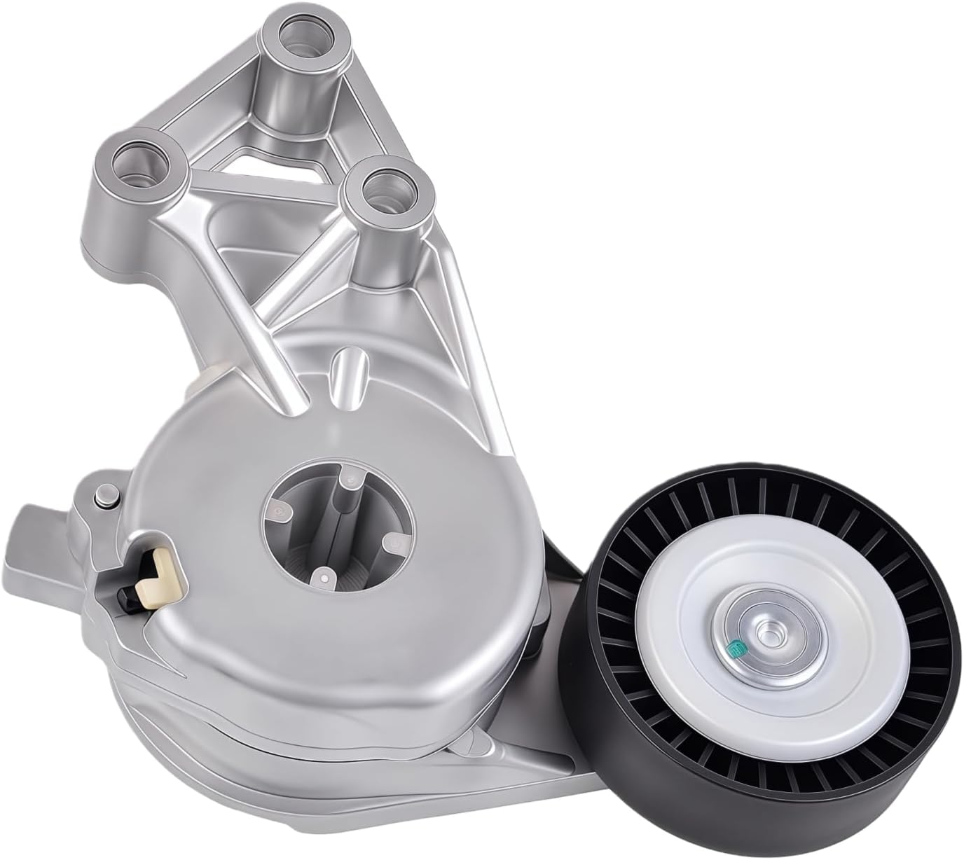 38148 Belt Tensioner Pulley Assembly Fit for Audi A3 S3 TT 1998-2006, Seat Alhambra Cordoba Ibiza Leon Toledo 2001-2009, Volkswagen Beetle Golf Jetta Polo Sharan 1998-2015 l4 1.8L 2.0L