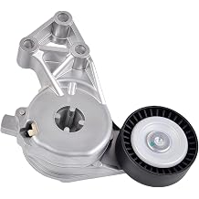 38148 Belt Tensioner Pulley Assembly Fit for Audi A3 S3 TT 1998-2006, Seat Alhambra Cordoba Ibiza Leon Toledo 2001-2009, Volkswagen Beetle Golf Jetta Polo Sharan 1998-2015 l4 1.8L 2.0L