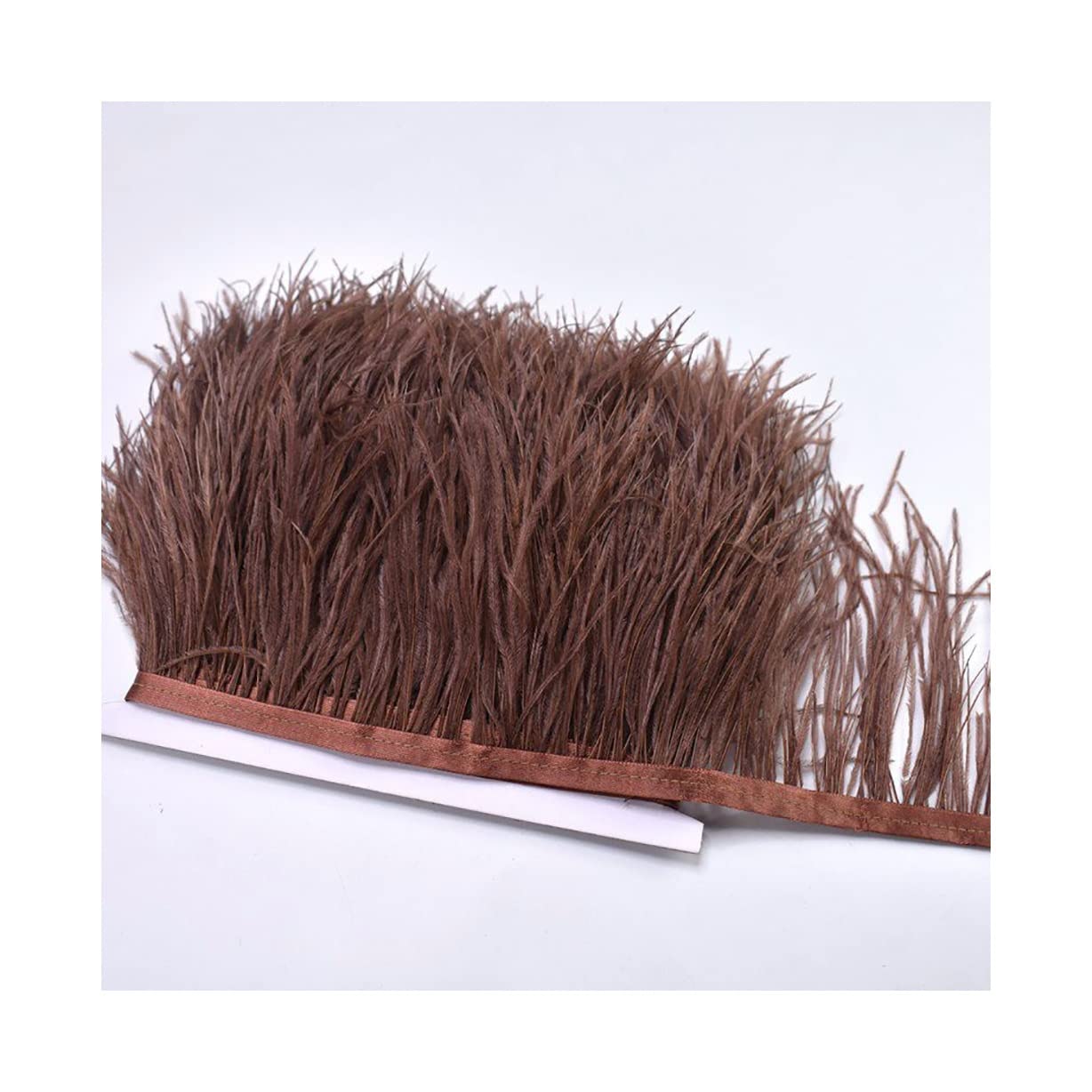 Plumes d'autruche couture 1m pour réparer et embellir une robe terne