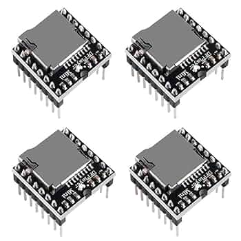 ポケットサイズMP3プレーヤー自作キットWAKA-MP3 ver 1.1 Amazon.co.jp: AOICRIE 4個 Dfplayer Mini MP3プレーヤー