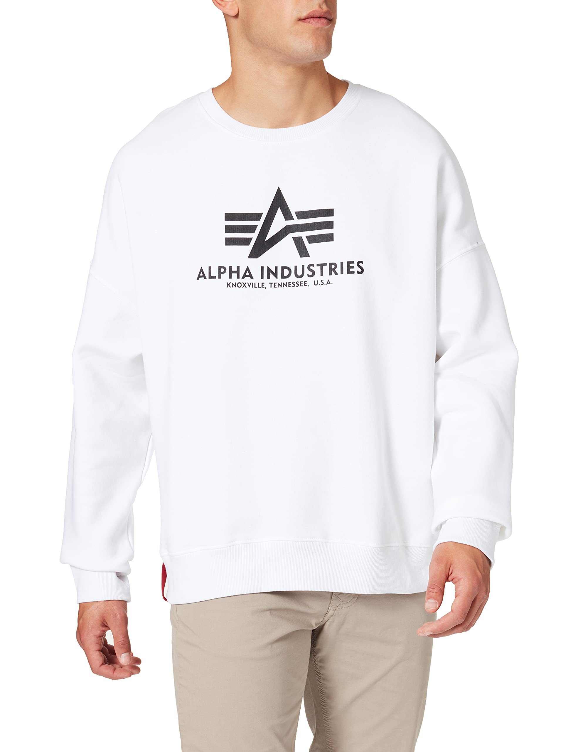 ALPHA INDUSTRIESMen's Basic Os Sweater Sports Hoodie