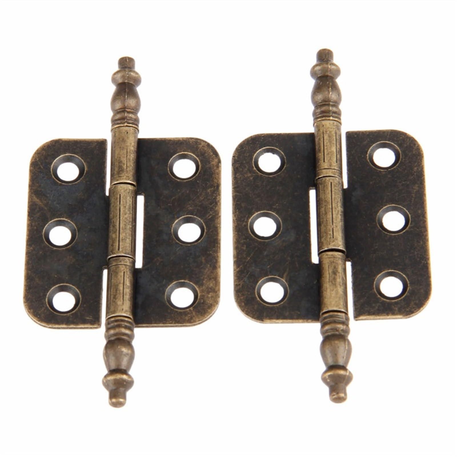 Ymuguegh One Color 2Pcs 70 * 35Mm Hinges 6 Holes Hinge For Cabinet Furniture Hardware