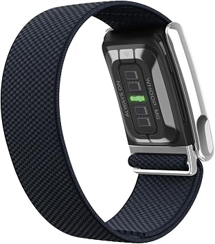 WHOOP Life Bundle WHOOP MG Health & Fitness Wearable with 12-Month Membership + Superknit Luxe Wristband Blood Pressure Insights, Activity Tracking, ECG Software Midnight