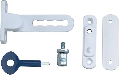 Yale P-2P117-WE-2 - Cerradura de ventana de ventilación, acabado blanco, paquete de 2