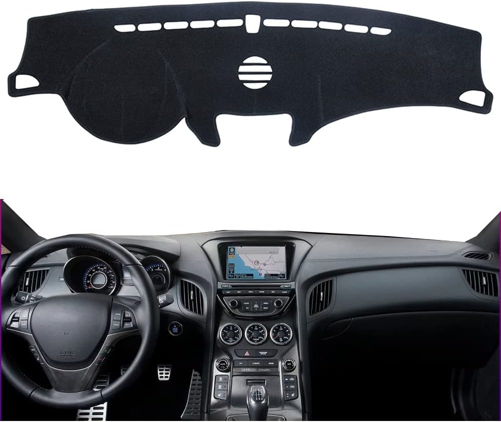 Dash Mat For LEXUS RX 350 450H 2010 2011 2012 2013 2014 2015 Dashmat Pad LHD Dashboard Cover Carpet Sun Shade Mats BLACK