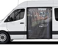 Vista 7 de Red magnética para puerta de furgoneta, compatible con Mercedes Sprinter, Ford Transit (grande: 83 x 59 pulgadas)