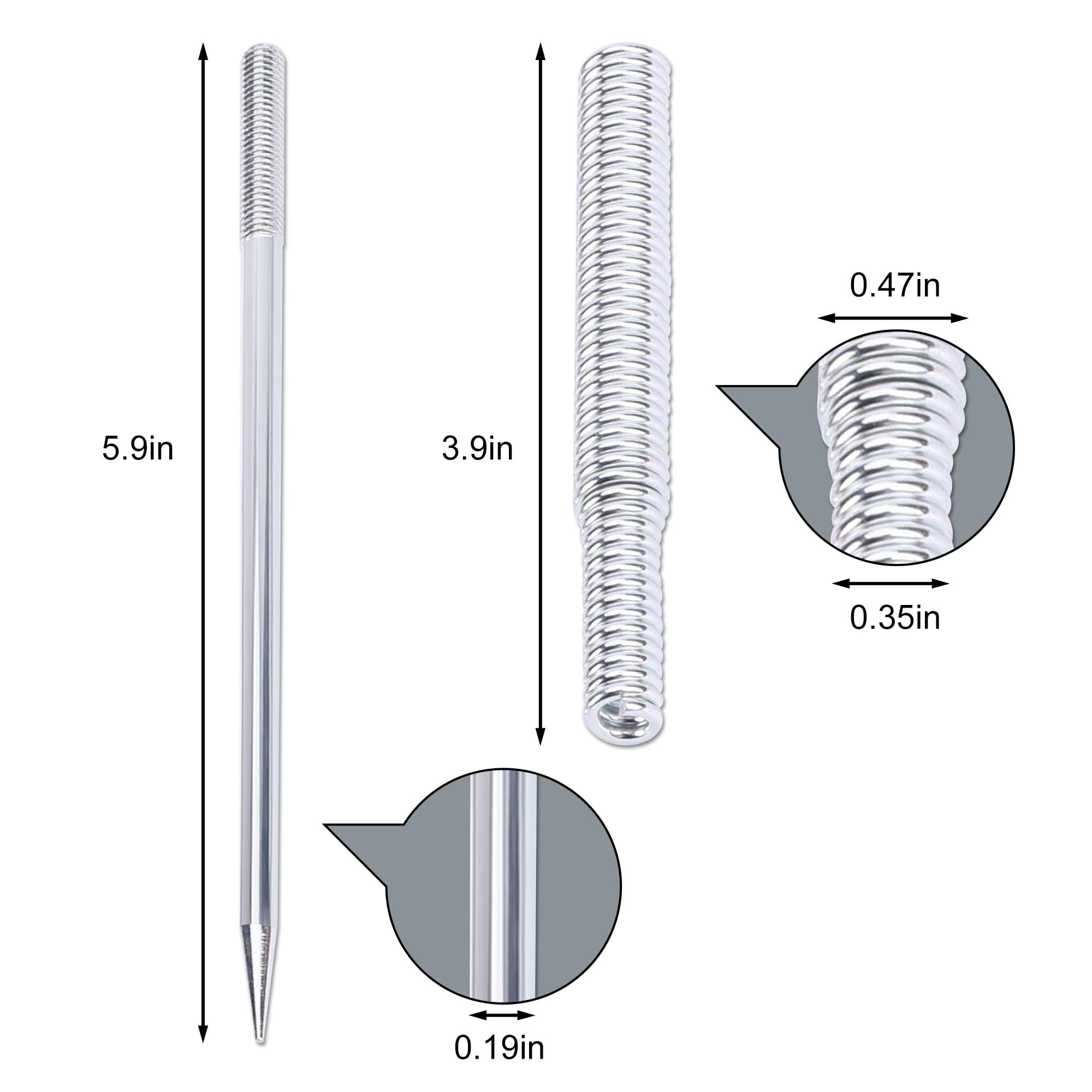 Driveway Reflectors With Spring FiberMarker 48 In. Driveway Reflectors