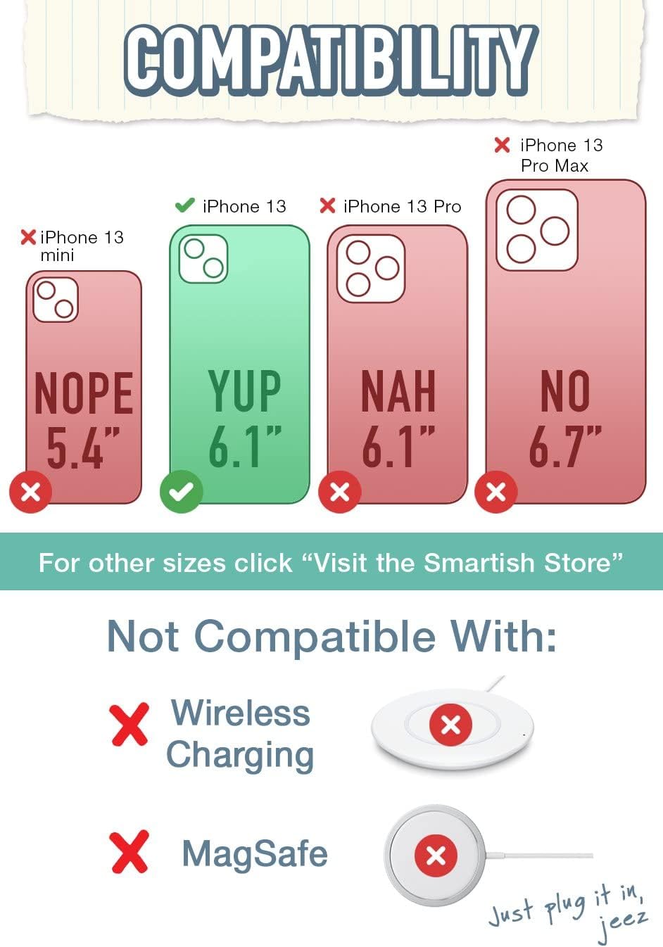 Smartish iPhone 13 Crossbody Wallet Case for Women - Dancing Queen [Purse/Clutch with Detachable Strap & Wristlet] Protective Cover with Credit Card Holder - Stiletto Black-Gold - Image 6