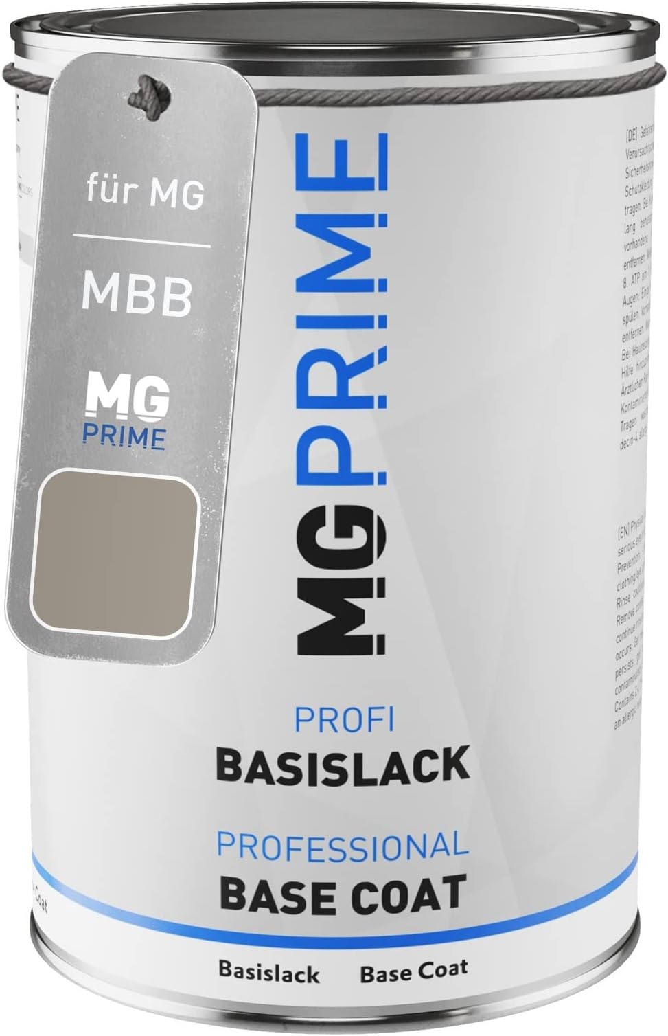 Car paint Can ready-to-spray for MG MBB Cavalier Silver/Scottish Silver Base coat 1.0 litre 1000ml