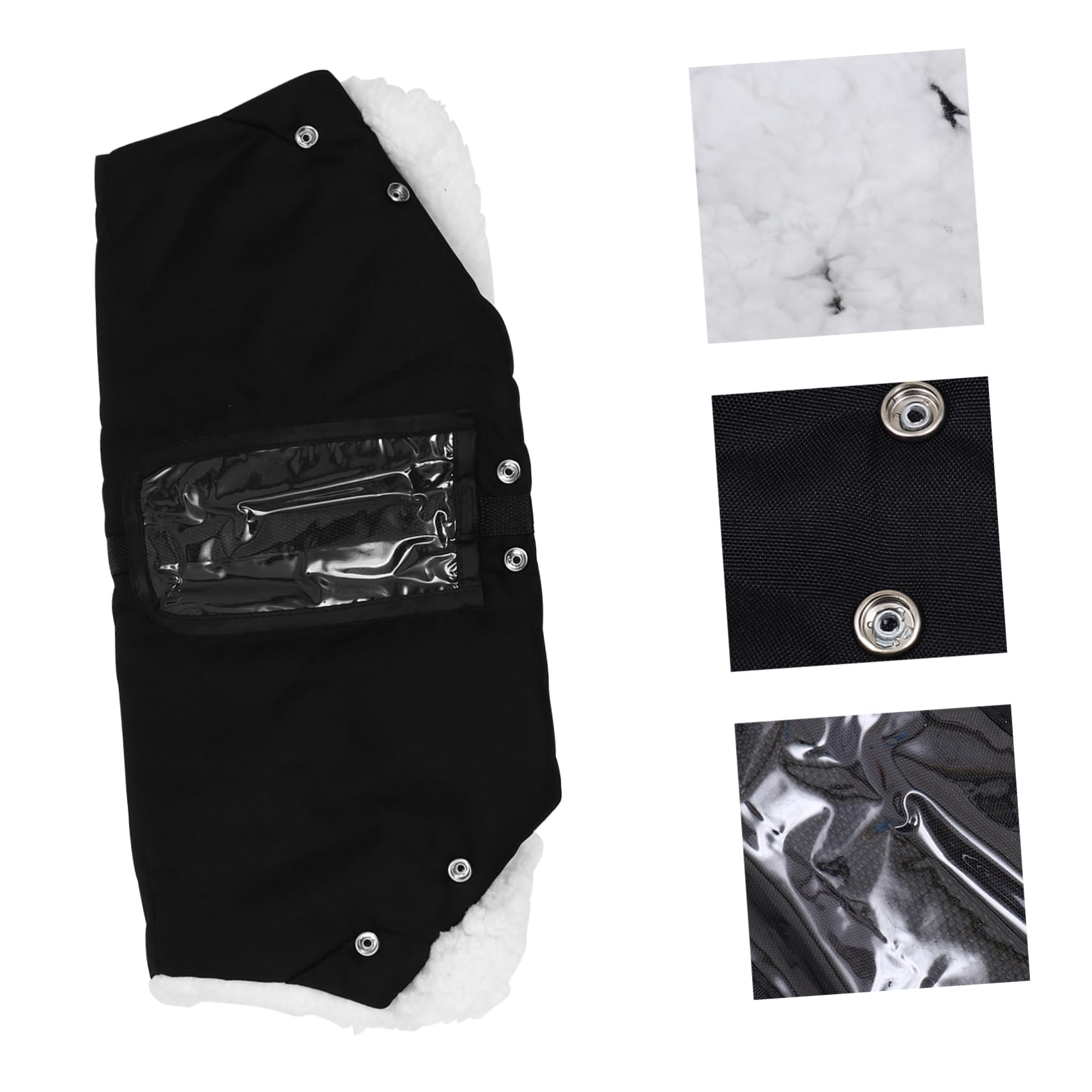 VICASKY 3pcs Warm Stroller Hand Gloves Stroller Baby Winter Hand Warmer Accessories Gloves Easy to Attach