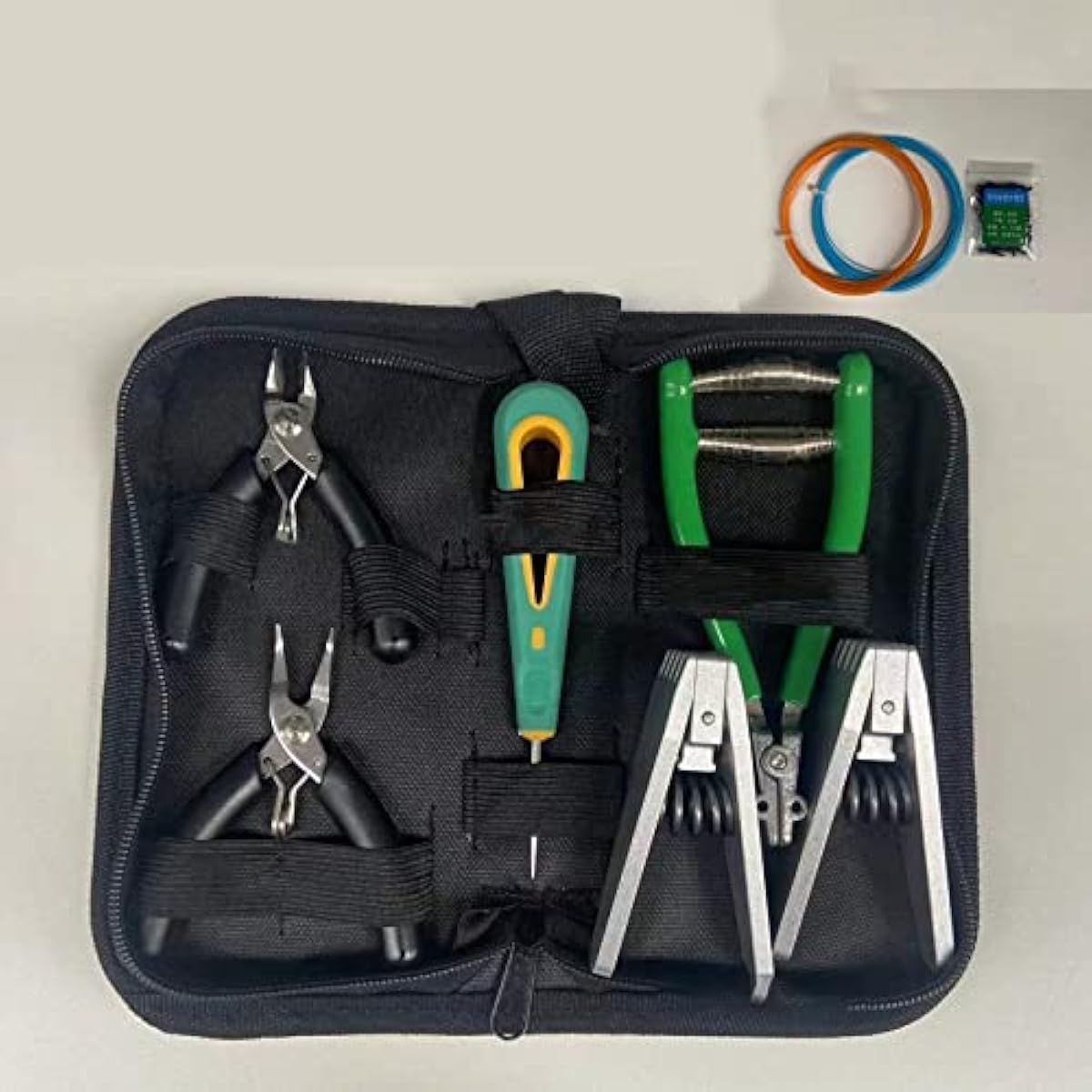 Kit di attrezzi con morsetto per corde da tennis, per racchetta da badminton