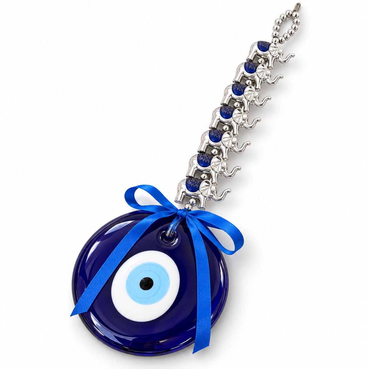 Evil Eye,Turkish Eye, Lucky Eye, Evil Eye Wall Hanging, Nazar Amulet, Lucky Amulet (18 x 40 cm) โ image 1