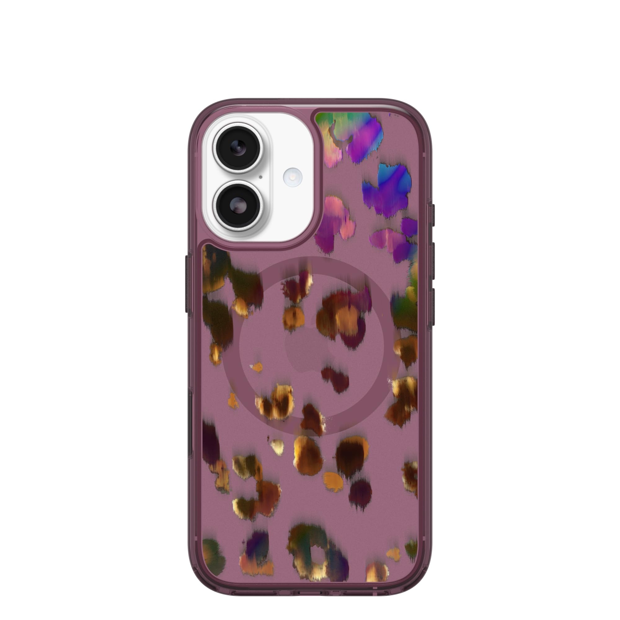 OtterBox Funda Transparente para iPhone 17 Symmetry Series - Leopard Shift - Funda de Silicona Ultrafina y Elegante para iPhone