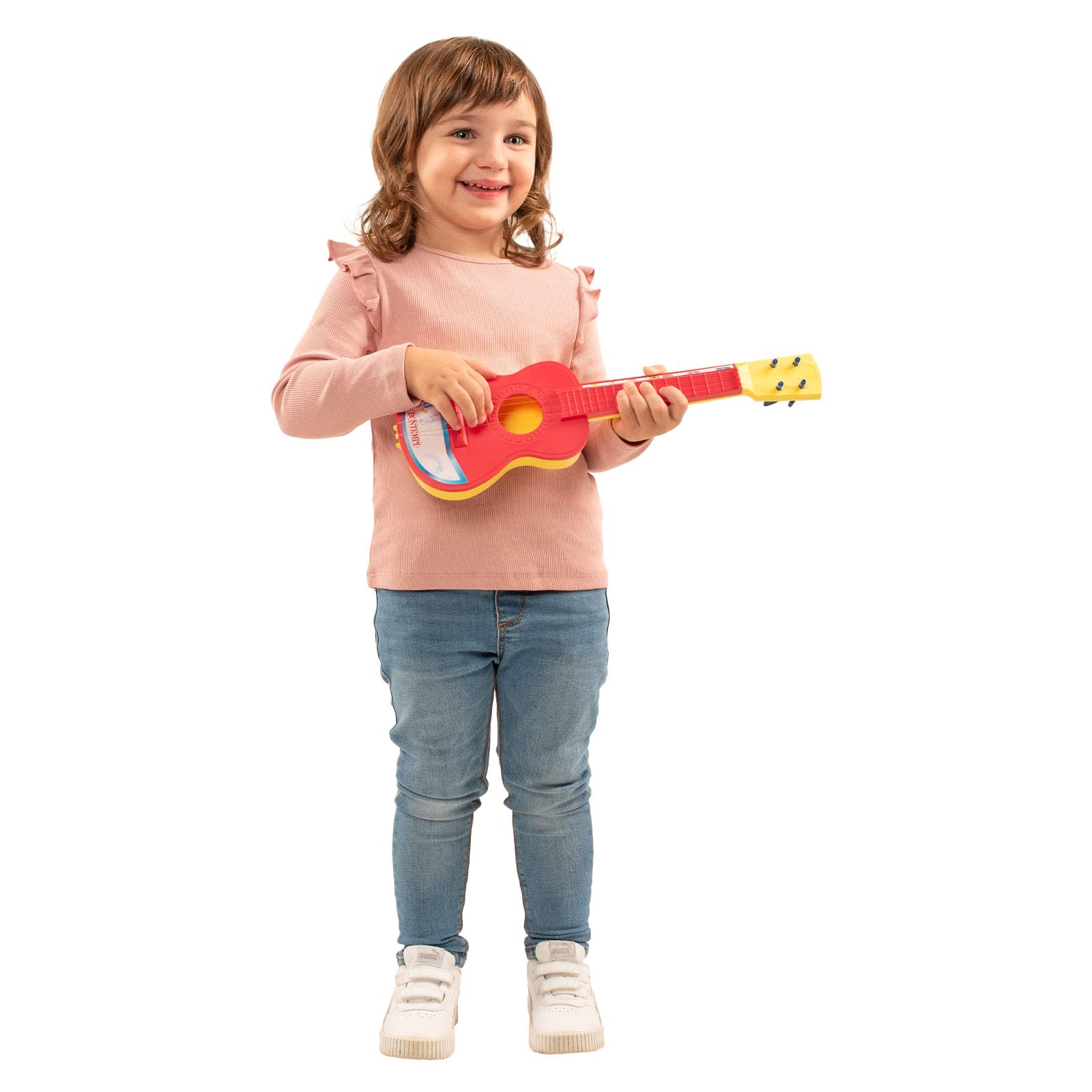Bontempi | NylonHarmony - Chitarra Classica con 4 Corde di Nylon per Suoni Dolci e Armoniosi