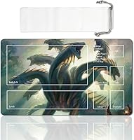 Vista 8 de Juego de mesa MTG Playmat Games Tamaño 60X35 cm CCG Compatible para TCG RPG CCG Play Mats (Nissa, Voz de ZENDIKAR-Zone)