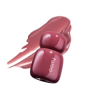 fwee Rose Obsession Stay-Fit Lip Tint GC01 BUNNY ROSE | Rosy Vibes Colors, Layerable, No-transfer | Glow Lip Tint, Portable Size, Glossy Liquid Lip Stain | 3.5ml