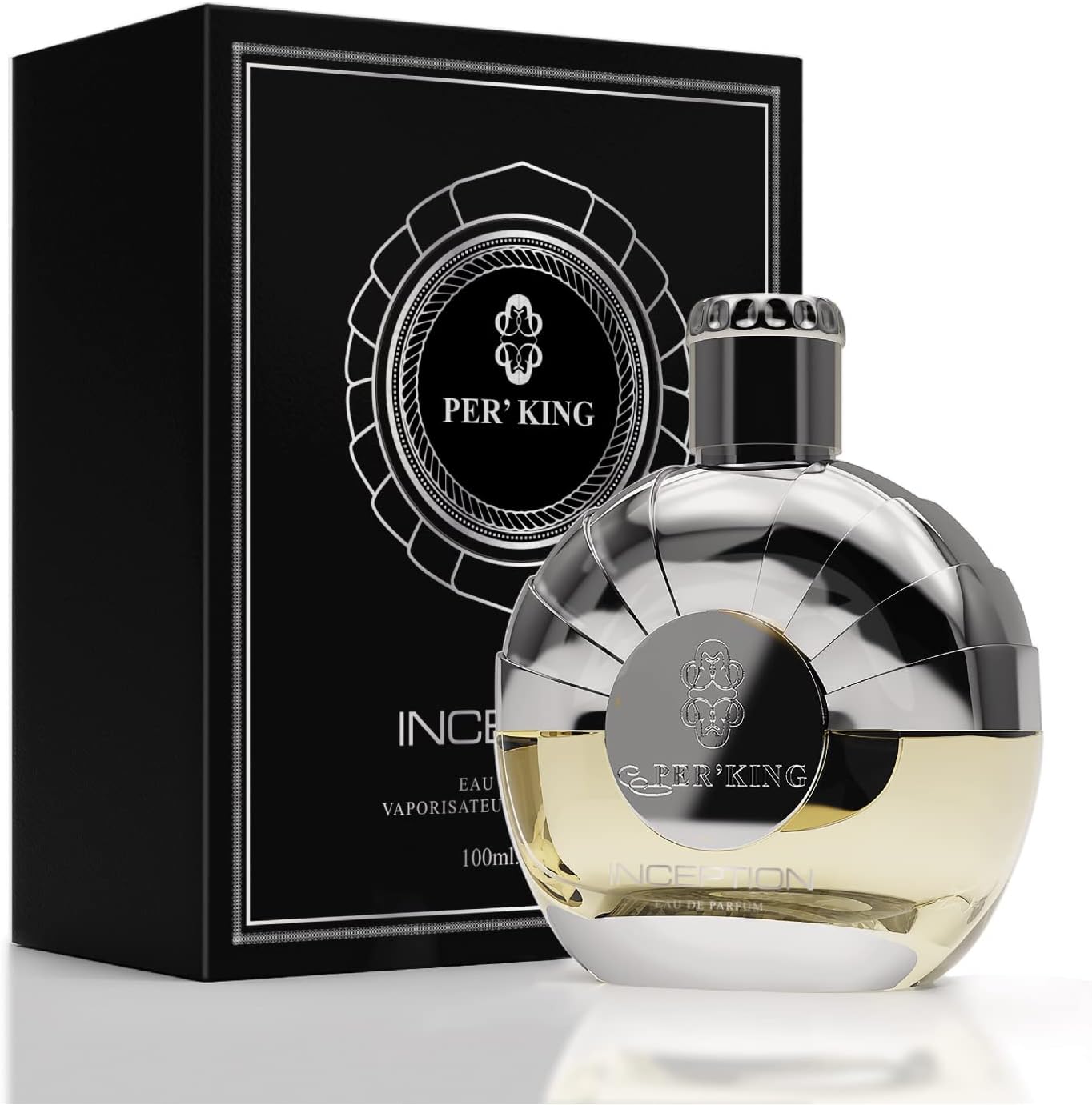 Dumont Per'King Inception - 3.4 Eau De Parfum - Unisex Perfume for Men & Women - Notes of Floral, Spicy & Citrus Fragrances - Long Lasting Cologne Mist & Body Spray - for Him & Her
