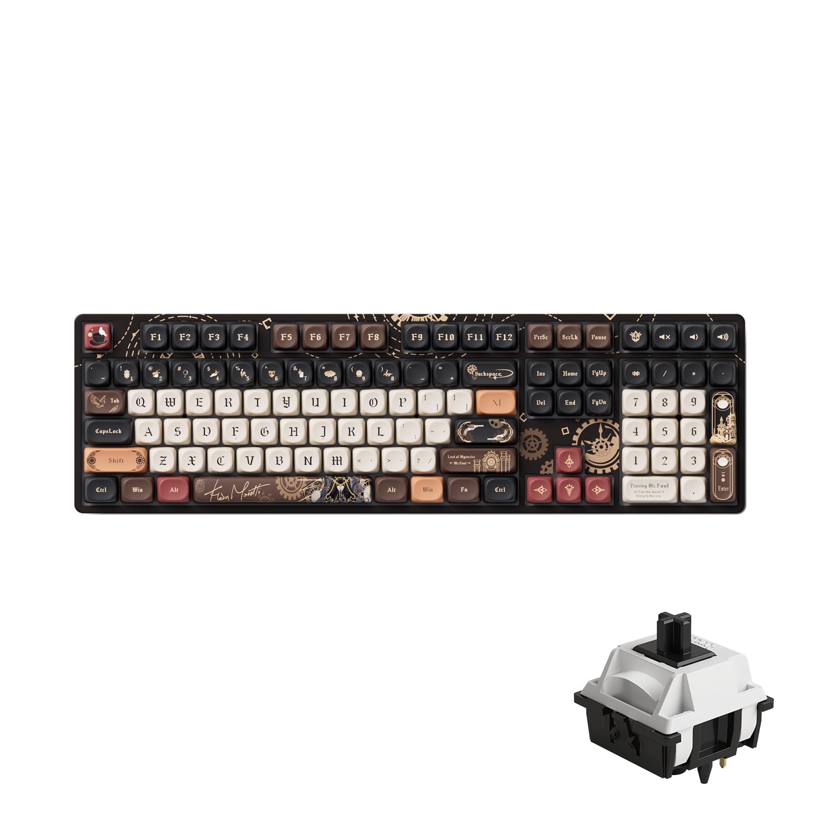 Amazon.com: Akko Wireless Gaming Keyboard The Lord of Mysteries