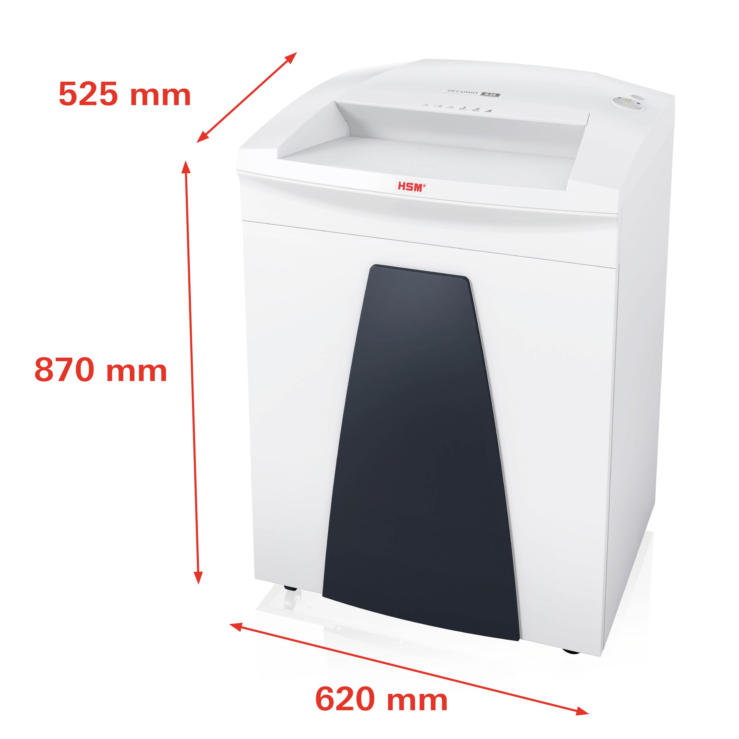 HSM SECURIO B35 - Destructora de Papel (Nivel de Seguridad 2, 28 Hojas)