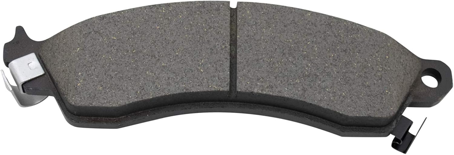 Front and Rear Ceramic Brake Pad Set Compatible with 1988-96 Chevrolet Corvette 88-92 Pontiac Firebird with Rear Disc Brakes with RPO Code 1LE Performance Package