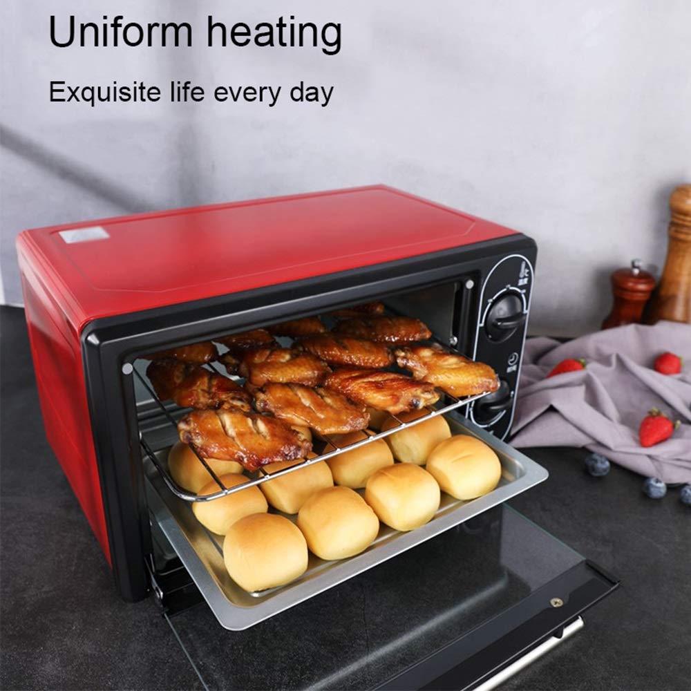 Petit Four, Fours halogènes mini-12 L à minuterie Intelligente for la Cuisson au Four, Les Fruits secs et Le Pain Barbecue