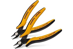 Micro Cutter Flush Cutter - Precision Cuts for Jewelry Making, Electronics, and More