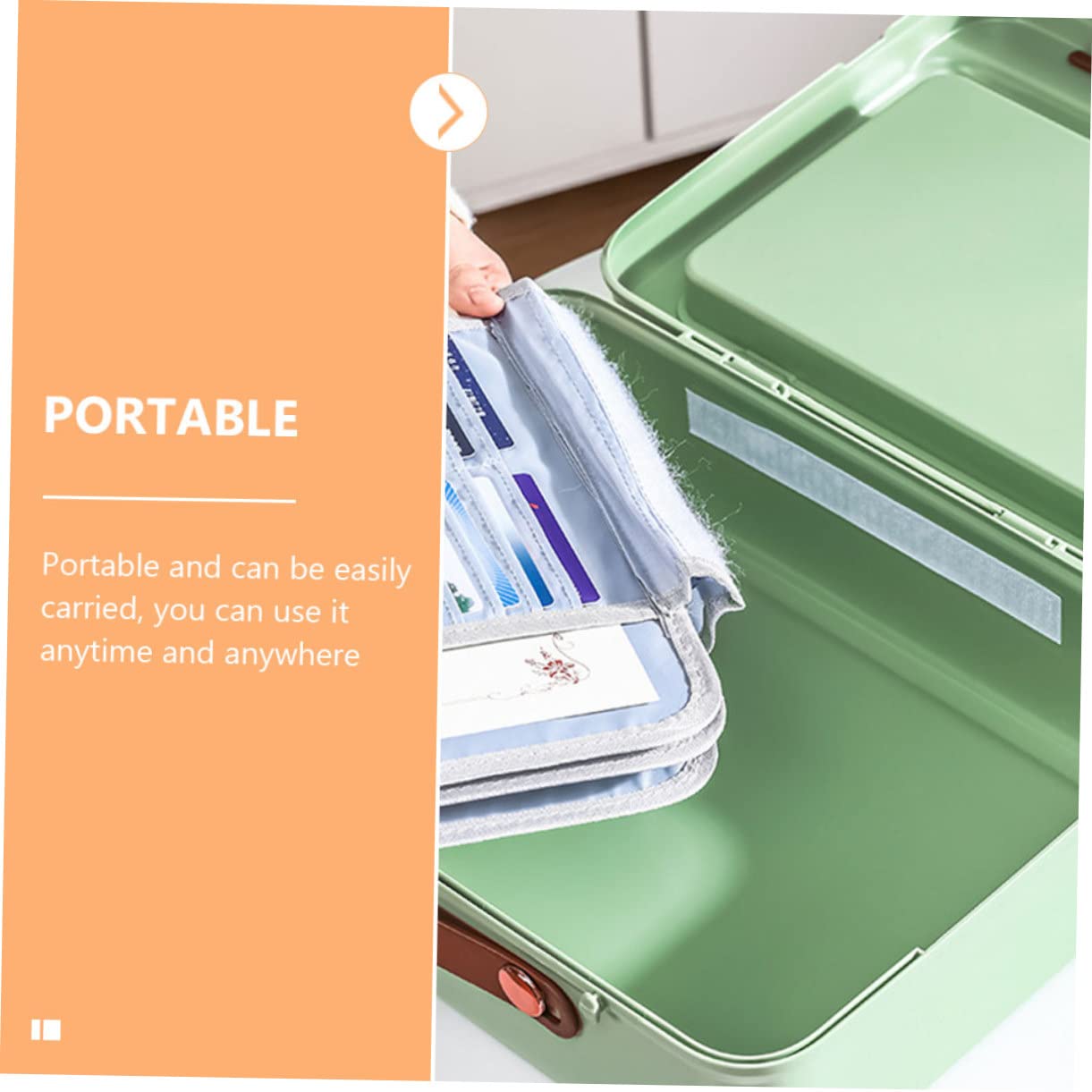 Scatola per Documenti Portadocumenti Multistrato per Casa Organizer per Certificati e Banconote Scatola Portadocumenti Resistente e Durevole per Lettere Ricevute e Ordine