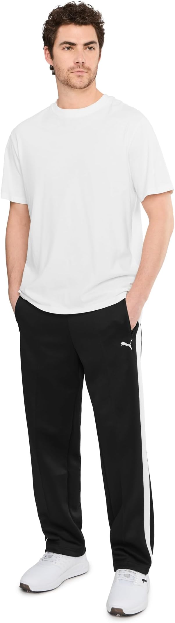 Мужские брюки PUMA T7 Always On Relaxed Track Pants, цвет: Чёрный — фото 3