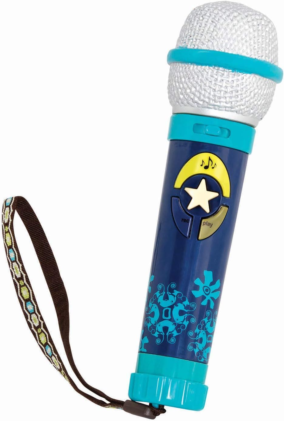 B. toys - Okideoke - Mikrofon für Kinder - Spielzeug Karaoke-Mikrofon - 8 voraufgezeichnete Lieder - Lautstärke- und Temporegler - 18 Monate +