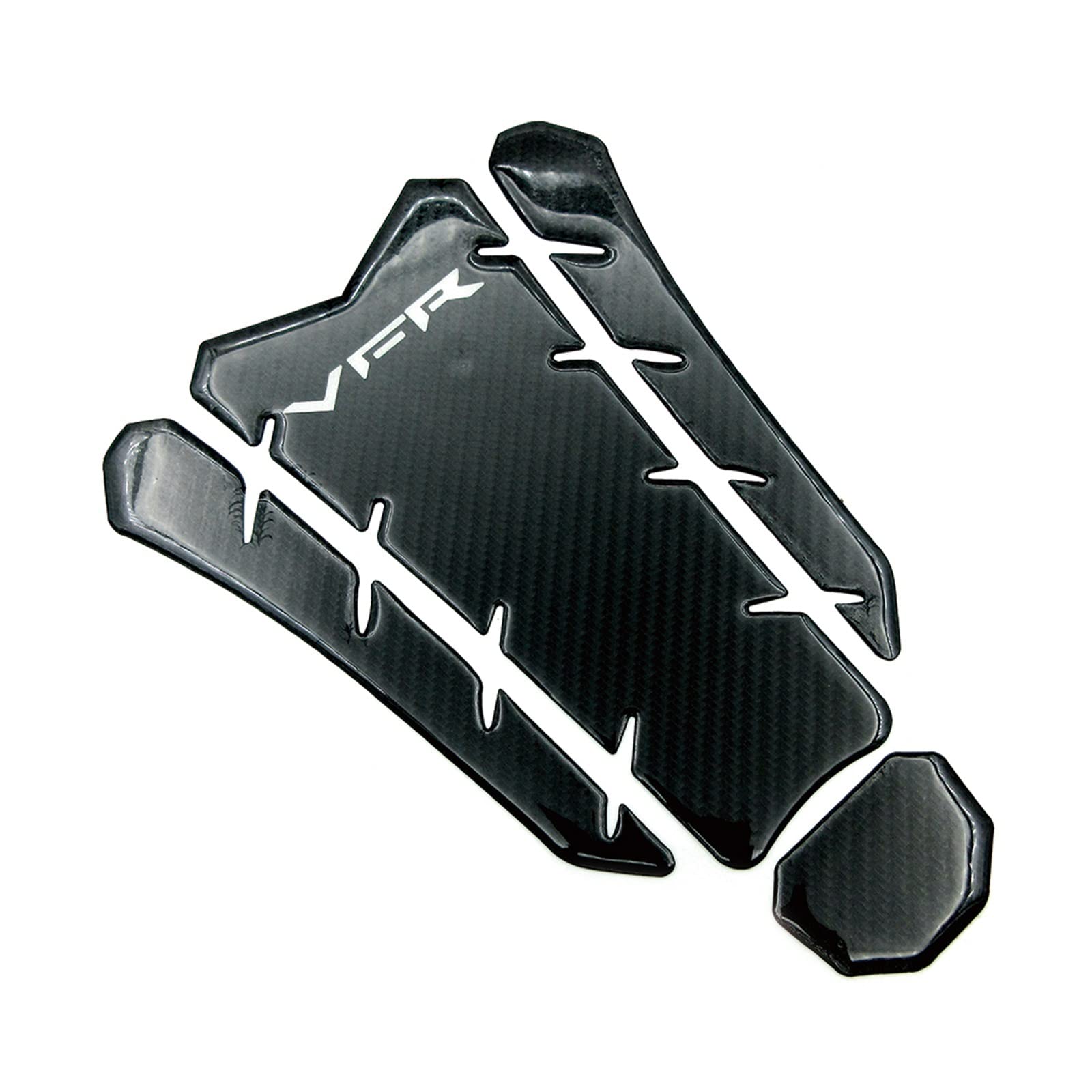 Traction Pad Moto Universel Noir : Autocollant Réservoir pour VFR800 et VFR 1200