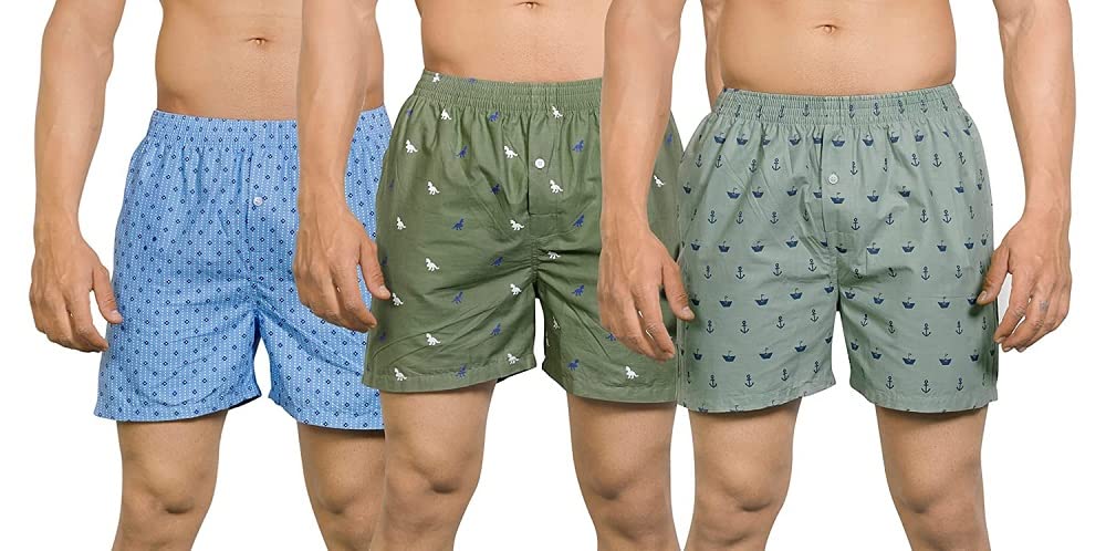 raploch Men’s Cotton Stylish Boxers Breathable Everyday Wear Avaliable from M to XXL (All Boxer)-picture-13