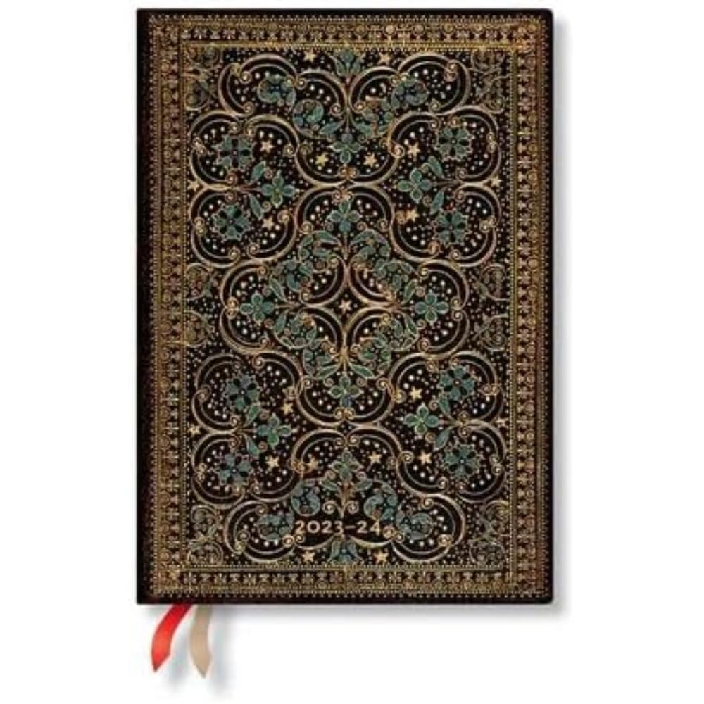 Paperblanks 18 Month Diaries 2023-2024 Restoration | Horizontal | Midi (130 × 180 mm)