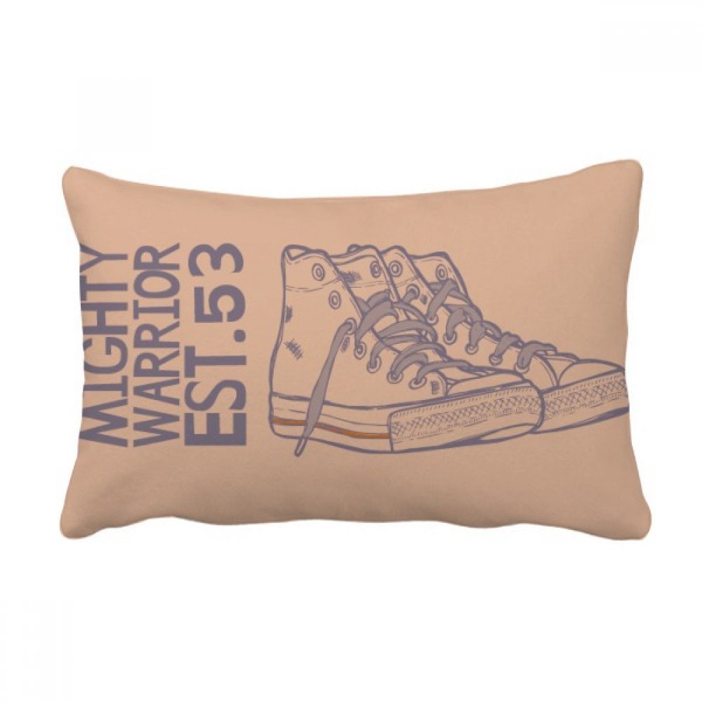 Cadeau déco original coussin rectangulaire illustration pour crémaillère
