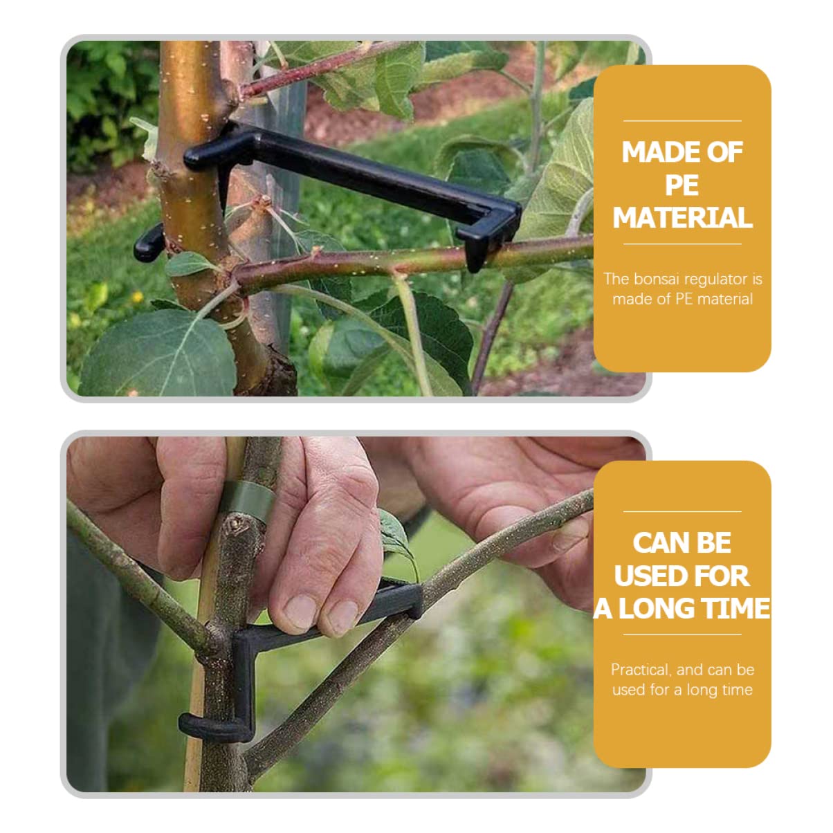 BESPORTBLE 50stücke Teiliges Einstellbarer Pflanzen-trainingsclips Und Formen Von Ästen Für Obstbäume Und Blumen Für Gartenprojekte Und Effektives Pflanzenwachstum