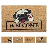 DALE VIDA A TU ENTRADA - El diseño bonito de nuestro felpudo para puertas de entrada no pasa desapercibido. Sorprende a tus visitas y ponte de humor al llegar a casa o al entrar a tu cocina.