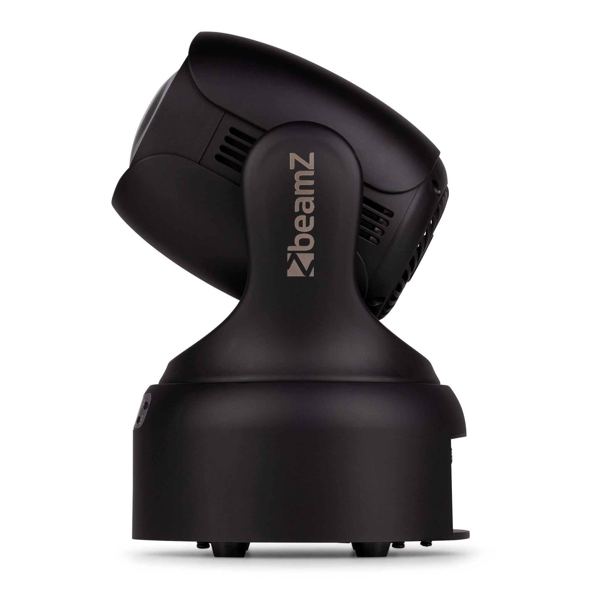 BeamZ NOVA80B Cabeza móvil Beam LED 80W DMX, color negro | Rueda de gobos y colores, prisma de 18 facetas, estrobo regulable, modos automático y maestro/esclavo