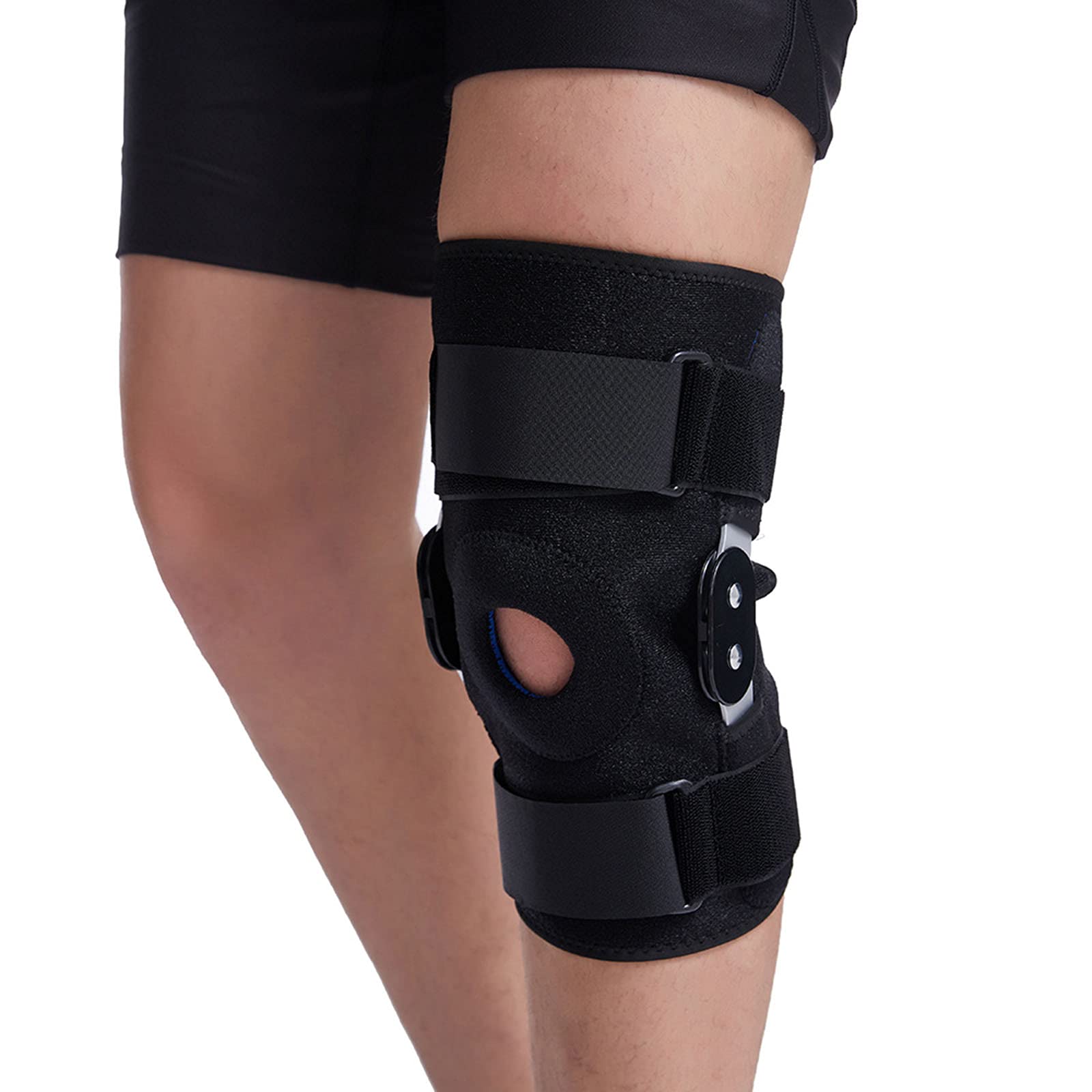 Tutore di Supporto per Ginocchio, Tutore di Supporto per Ginocchio A Compressione Regolabile per Uomini E Donne, Stabilizzatori per Ginocchio per Lesioni al Menisco, Dolore al Gin,for Men