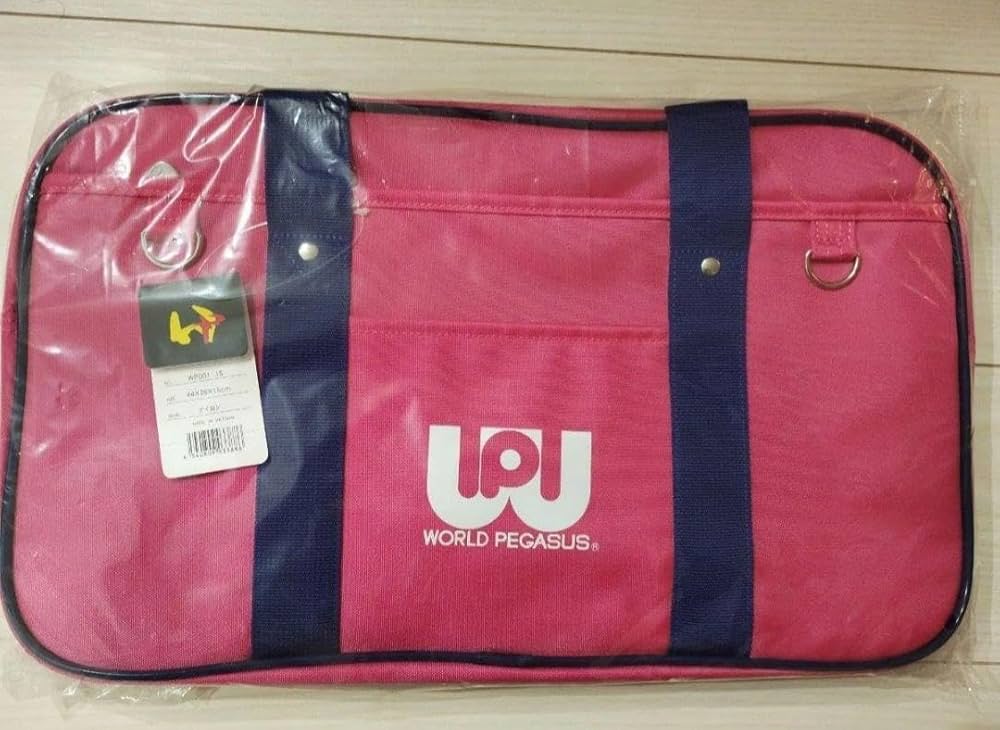 ワッペ　スクバ　ピンク　⭐︎ 新品・未使用 ワールドペガサスワッペスクールバッグスクバ ピンク