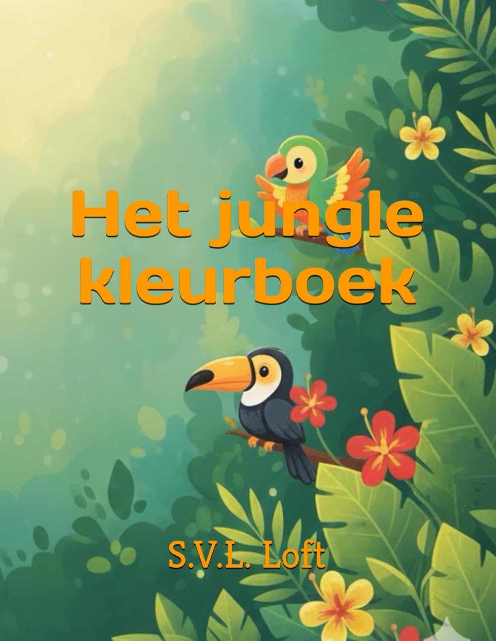 Het jungle kleurboek