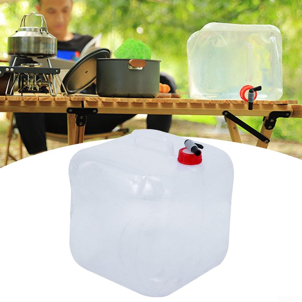 HydraPak Seeker - Contenitore d'Acqua Pieghevole (3 Litri + Kit Filtro) - Senza BPA e PVC, Sacca per Reservoir da Campeggio