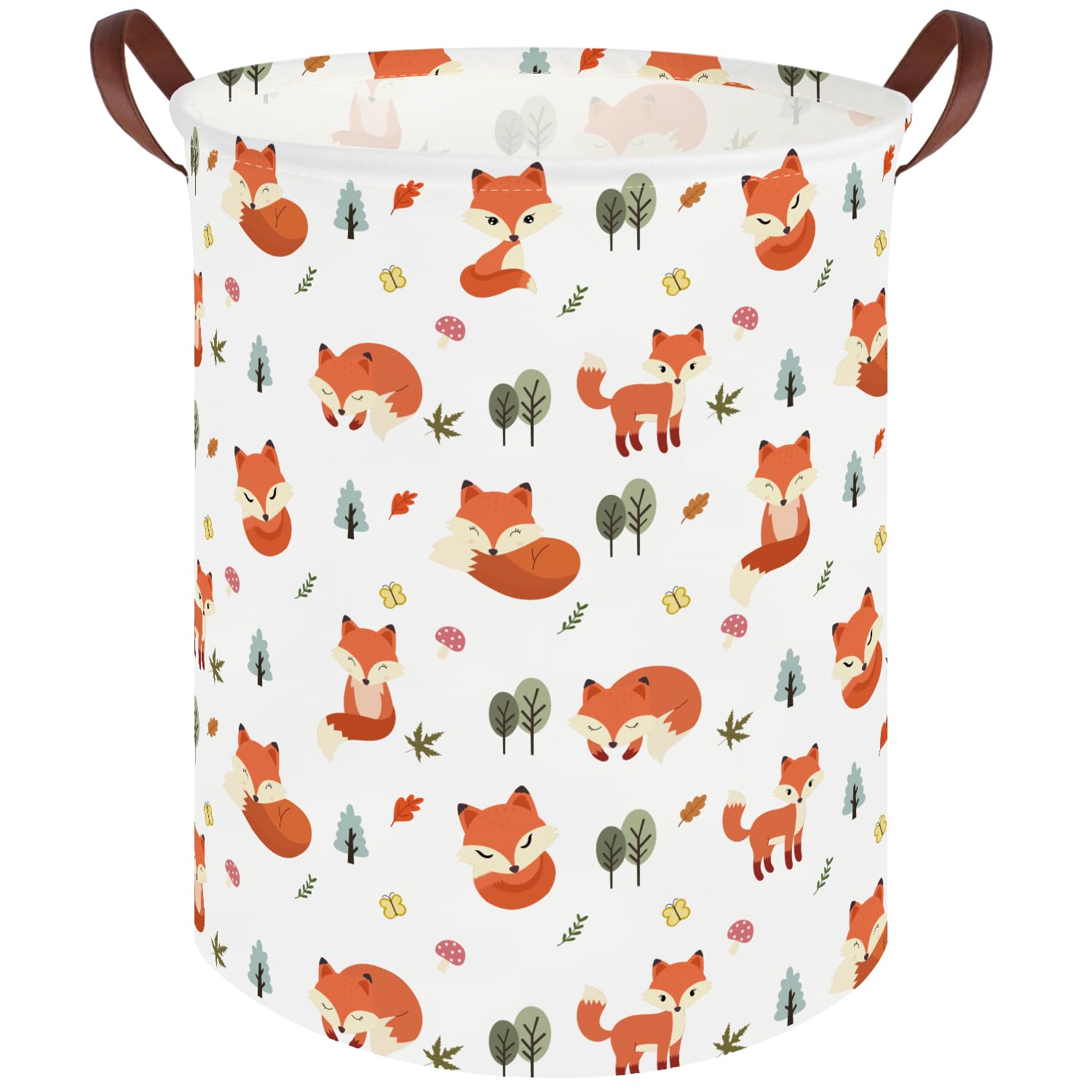 Fox hamper,Waterproof foldable kids laundry basket,Toy basket,Clothes Organizer Baskets,baby Laundry Hamper,Room Decor(Fox)