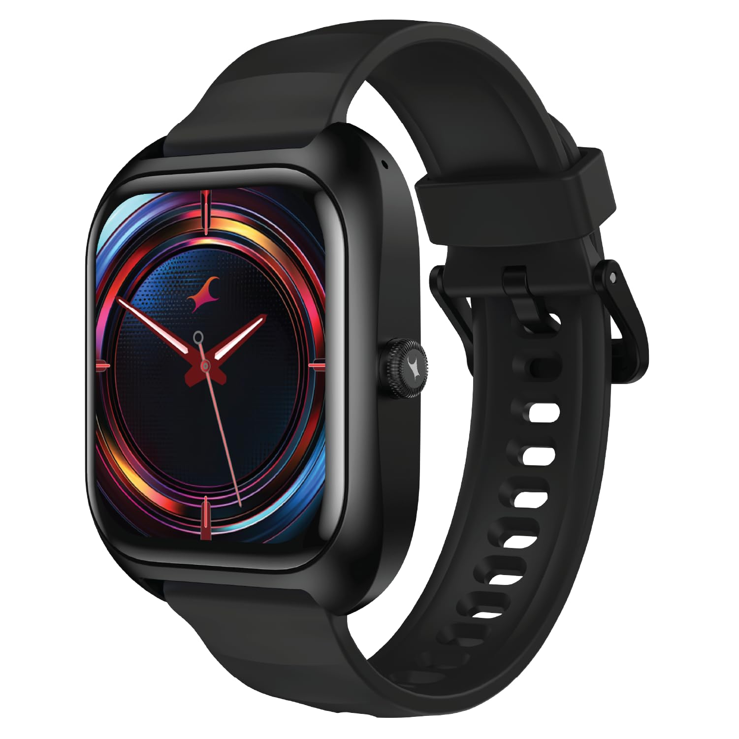 Fastrack VOX Plus Smart Watch in Onyx Black