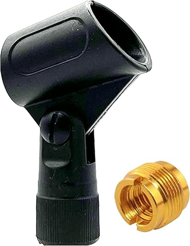 Miniatura 7 de 5 Core Clips ajustables para micrófono de tambor, 6 piezas de montaje en anillo, clip de tambor, soporte de micrófono para batería, instrumento,