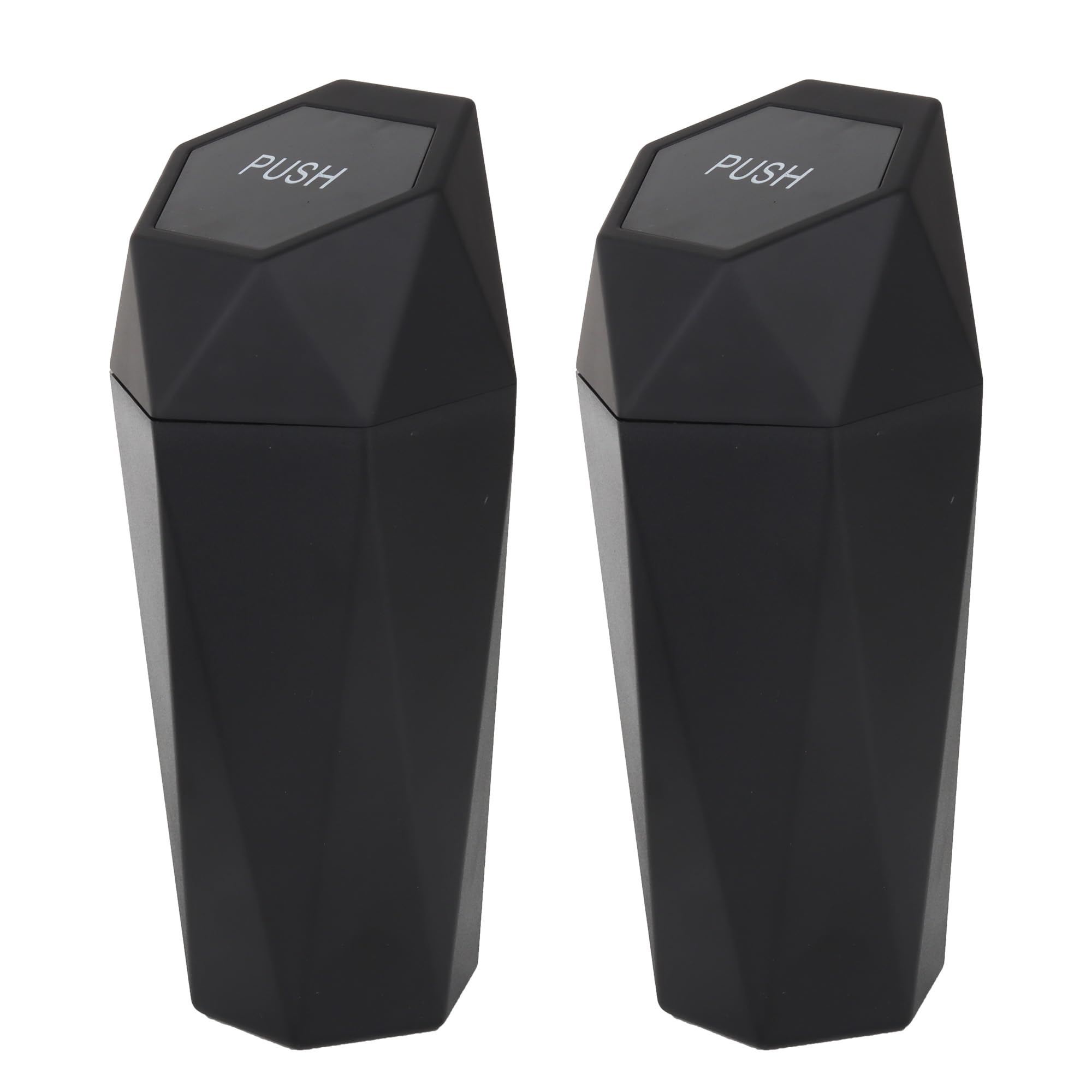 LoyaGour Car Trash Can Bin,Small Garbage Can with Lid,Automotive Cup Holder Mini Cars Trashcan,Portable Cars Door Trash Cans,Car Accessories Interior