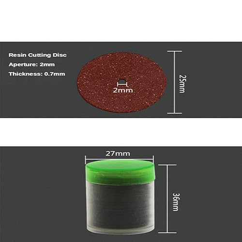 Miniatura 2 de Rueda de corte para amoladora, 36 unidades de disco de corte de resina, mini rueda de corte eléctrico, accesorios para herramientas rotativas, hojas