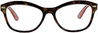 Vista 6 de Peepers by PeeperSpecs - Lentes de lectura para mujer con luz azul + lentes sin corrección, ojo de gato suave